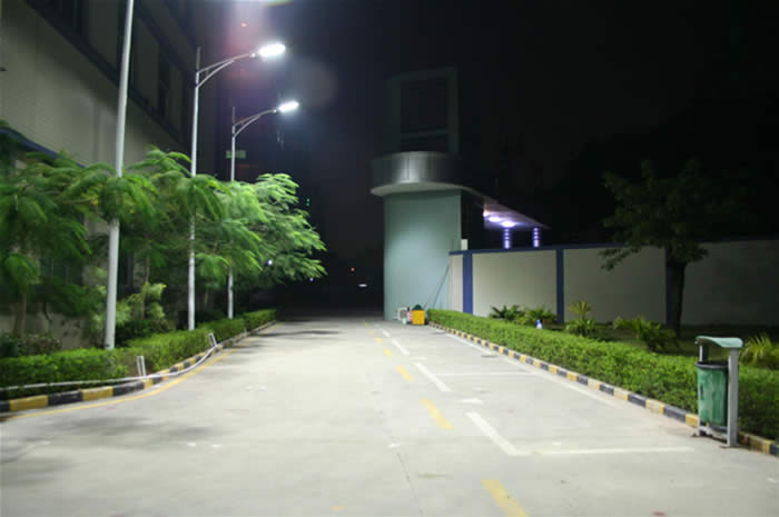 邦贝尔LED路灯工程测试