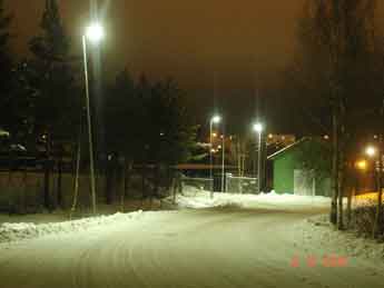瑞典LED路灯项目