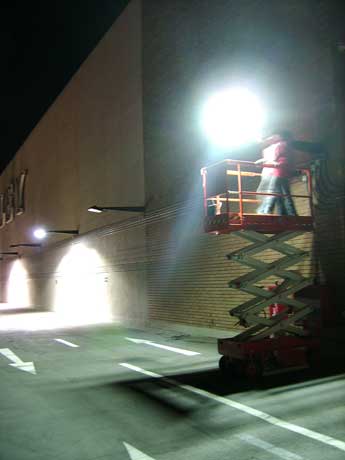 智利圣地亚哥LED停车场灯项目